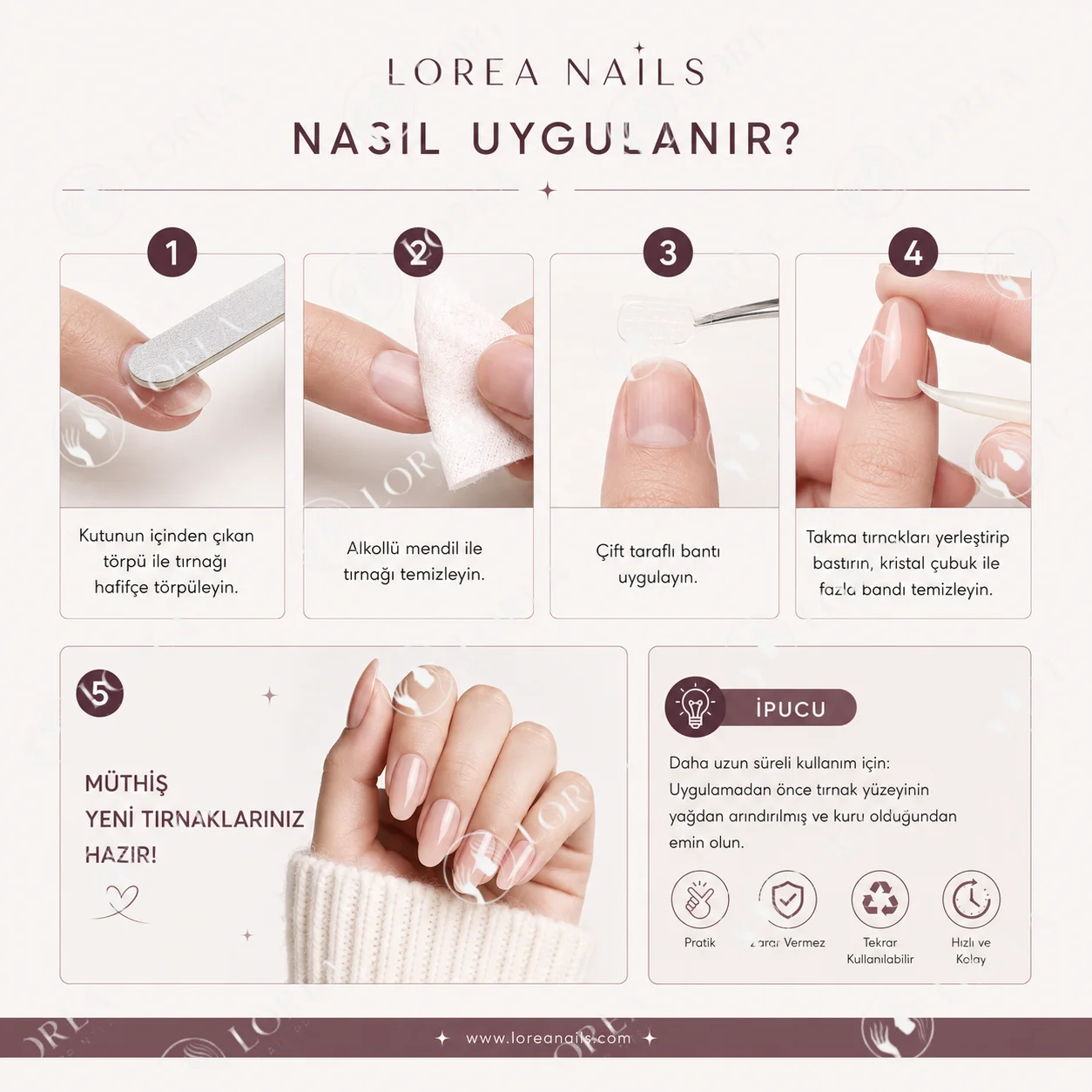 Sarı Limon Dilimli Kısa Kare El Yapımı Takma Tırnak Hover